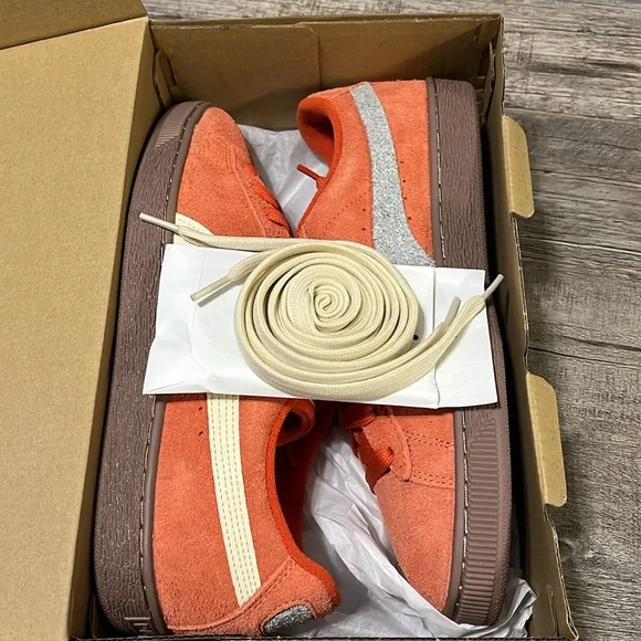 NWT PUMA Suede NT Men's Sneakers - Orange - 39405701 - Picture 12 of 12